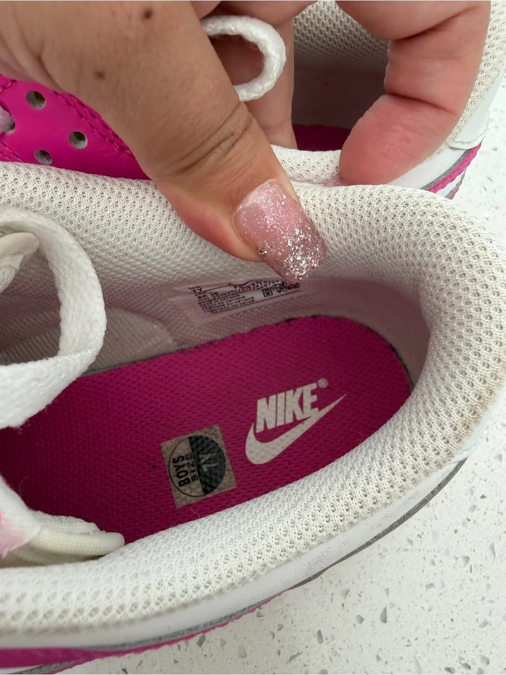Nike dunks 7y